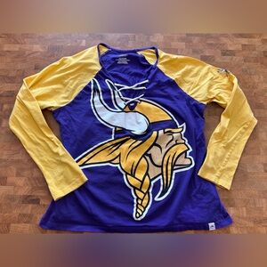 Minnesota Vikings Logo T-Shirt- Women’s Size XXL